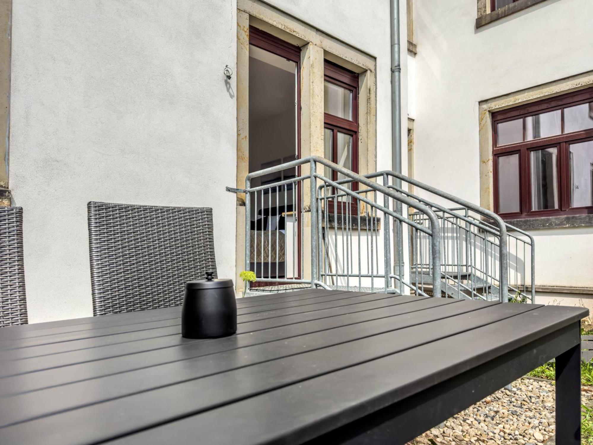 Apartment Design 2r Neustadt - Garten - Elbnahe - Airport *